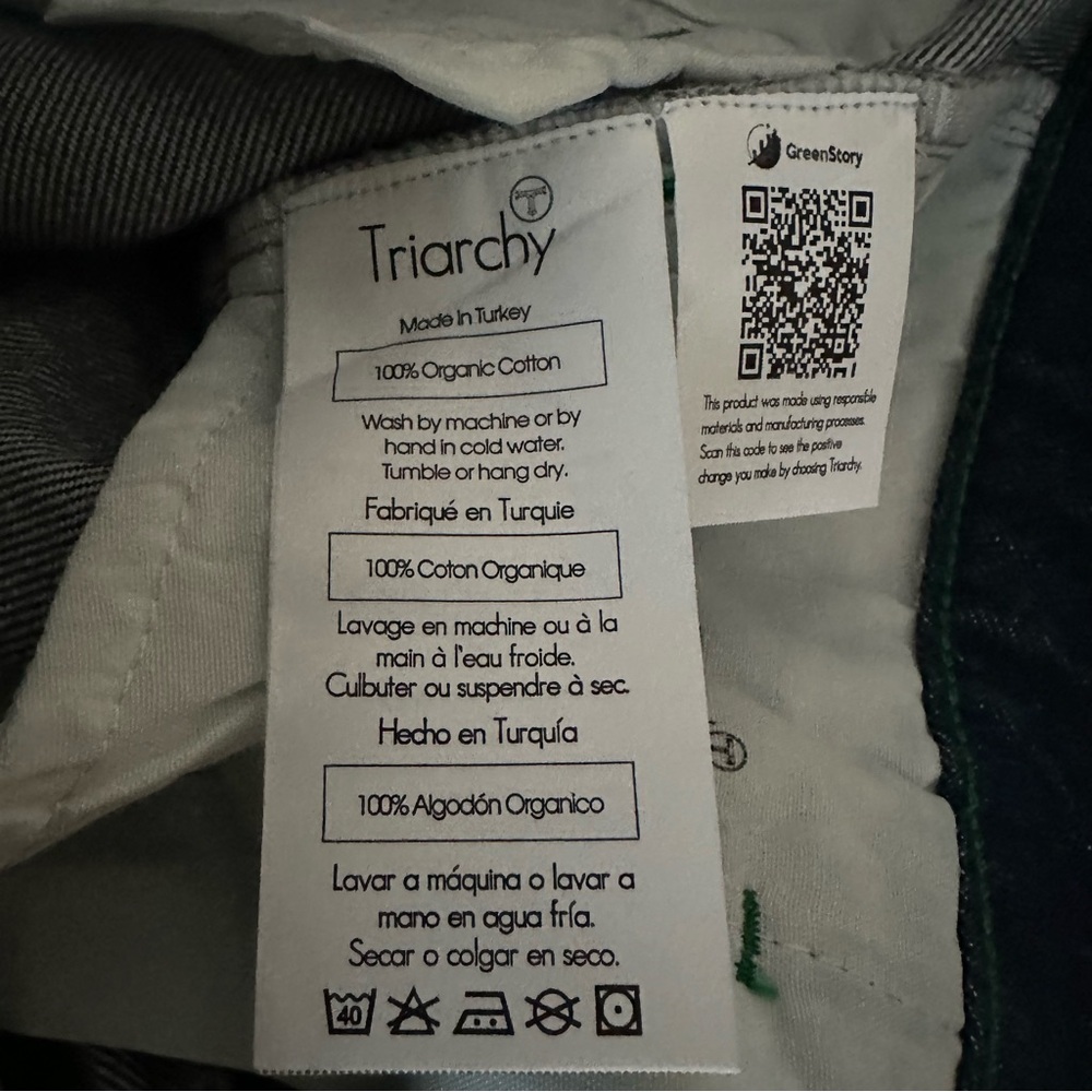 Triarchy • Stirrup Seamed Denim Mini Skirt - Picture 6 of 8